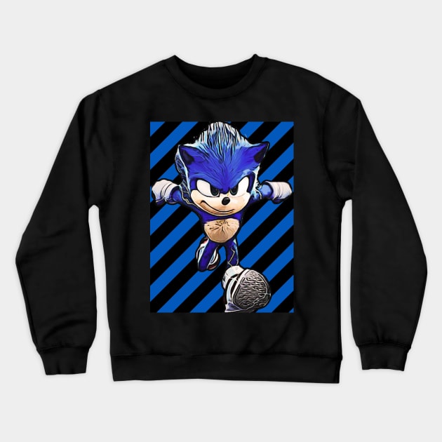 Sonic the hedgehog Crewneck Sweatshirt by RifkyAP28